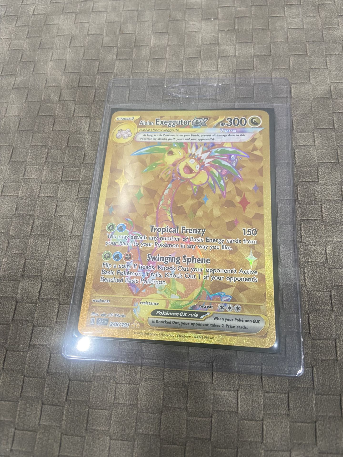 Alolan Exeggutor EX Tera 248/191