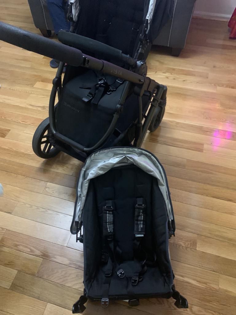 Uppababy Vista with double seater