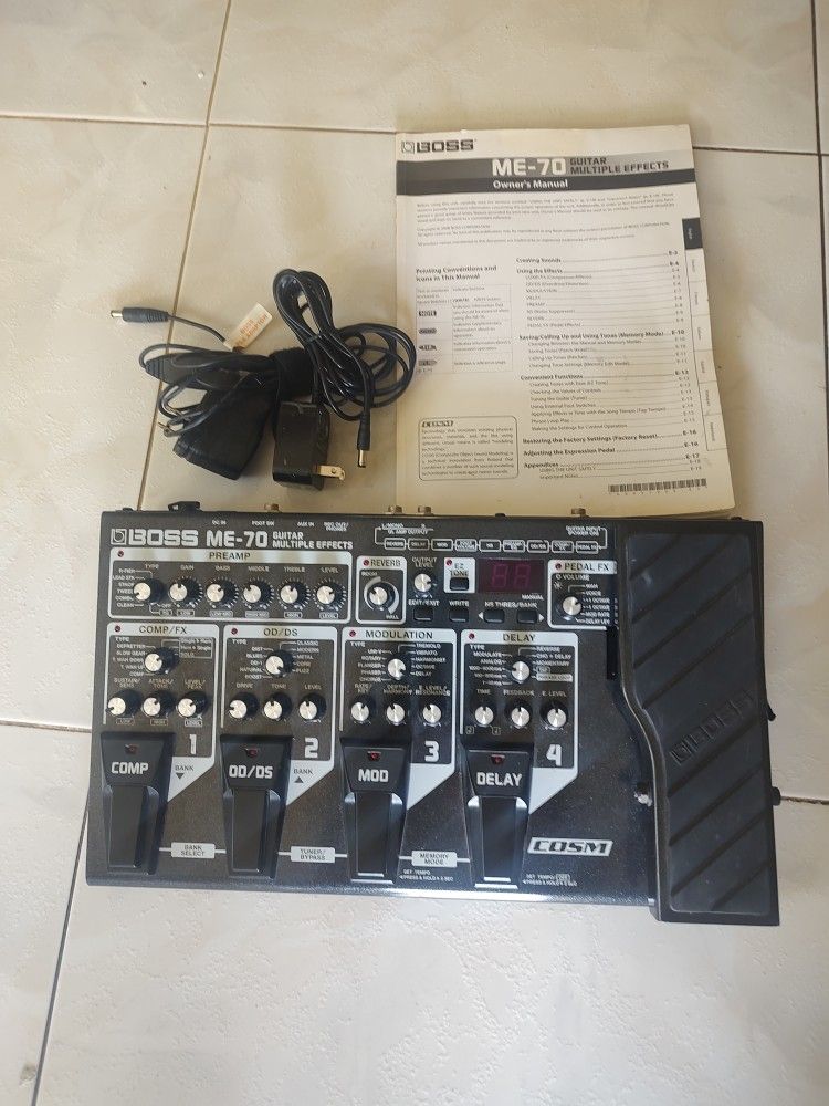 Guitar Effects Boss M-70