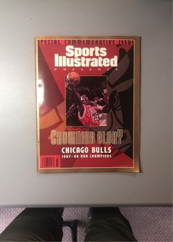 Michael Jordan Bulls 1997/98 Crowning Glory Sports Illustrated Magazine
