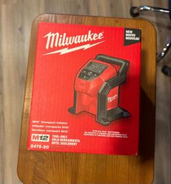 Milwaukee new inflator M12