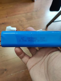11.1V 4400mAh 6 Cell Lithium ion Rechargeable Battery Pack