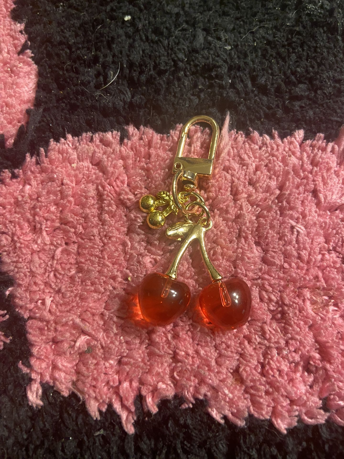 New Hand Bag Charm Handing Cherrys