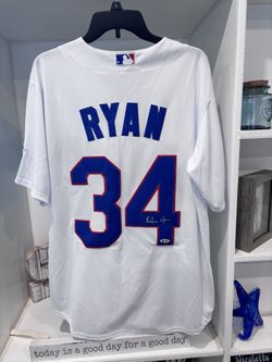Nolan Ryan Signed Jersey With COA