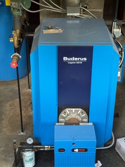 Buderus Hot Water Heater and Oil Boiler