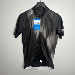 Shimano Breakaway Short Sleeve Cycling Jersey Mens US Medium Black NWT