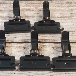 @CHV.  E Track tool holder spring loaded clamps lot of 5 