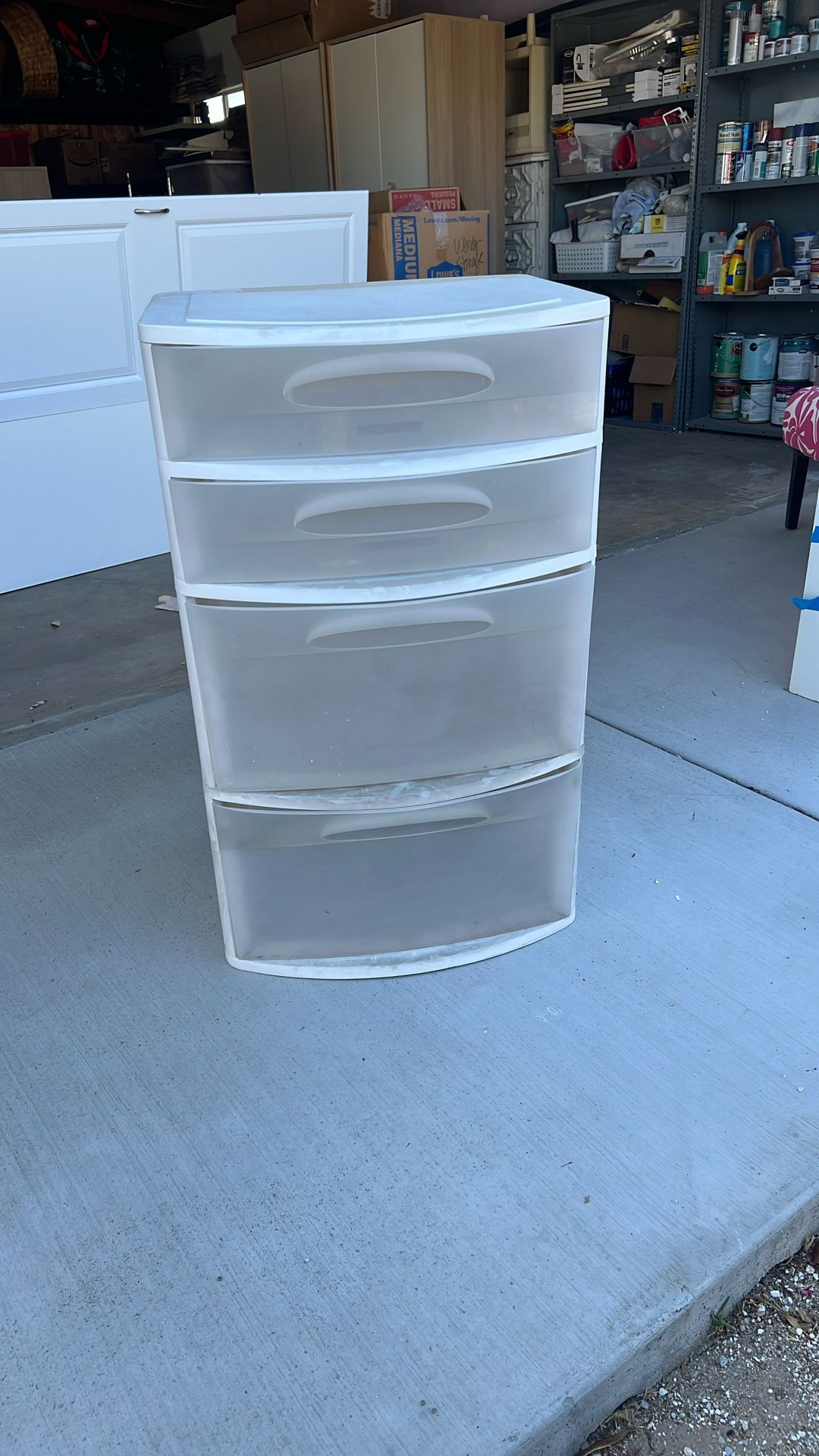 Plastic Bin Storage