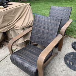 Studio By Brown Jordan 2 Adirondack Chairs