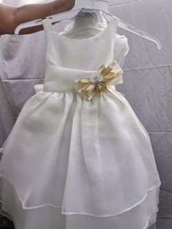 White Little Girl Dress Special Occasion