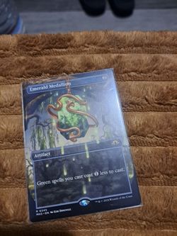 Emerald Medallion MTG Card MH3 Rare Borderless