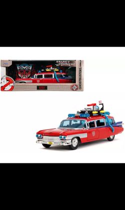 Jada Ghostbusters x Transformers ECTO-1 Die-Cast