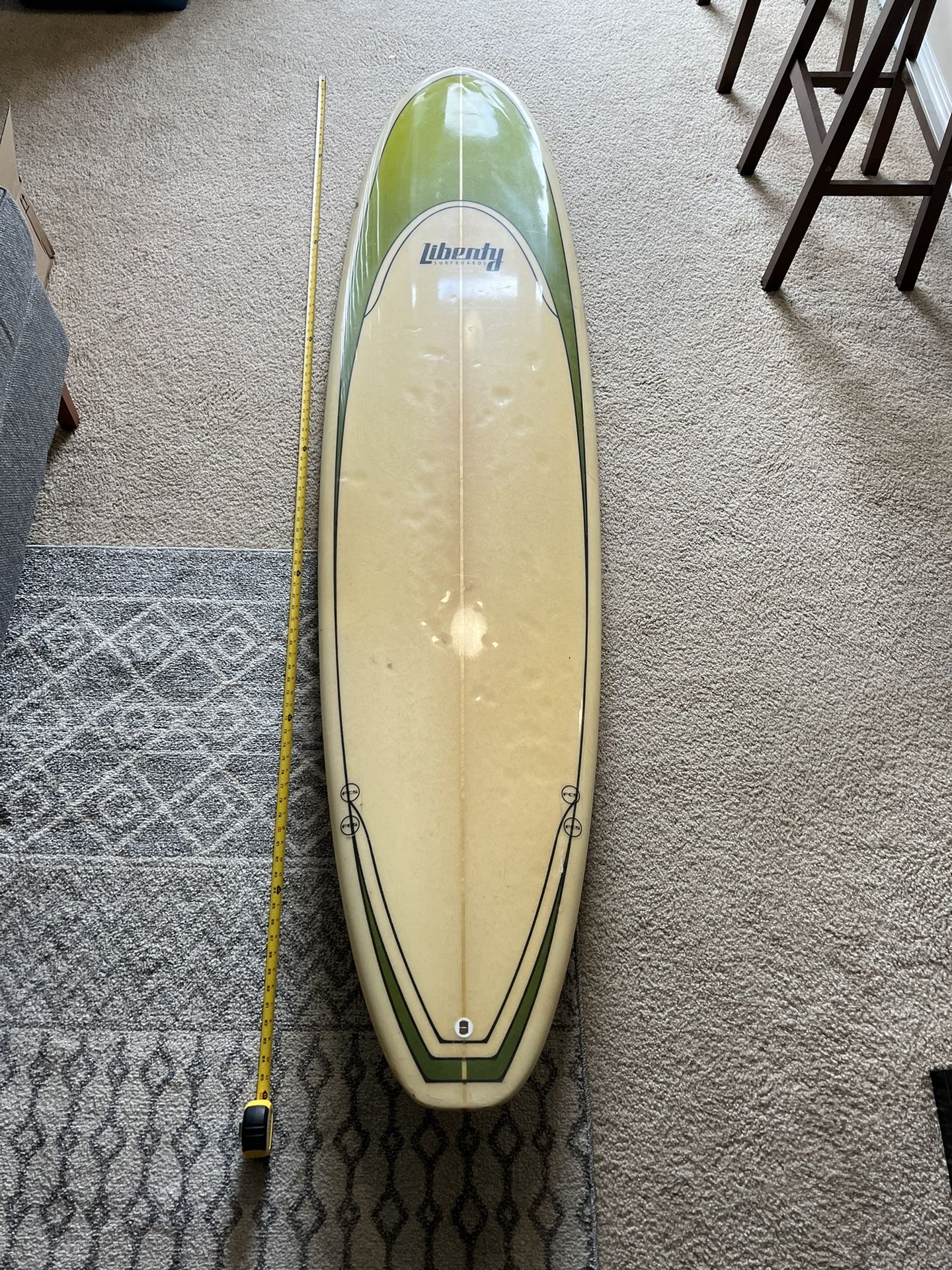 Surfboard Longboard 8ft Liberty. Used Condition See Pictures