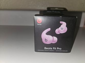 Beats Fit Pro true wireless earbuds in the Stone Purple color