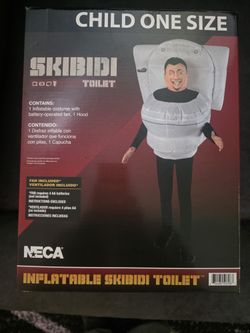 Skibidi Inflatable Costume