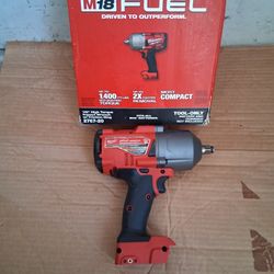 Milwaukee 1/2" 18v Brushless Impact Wrench "Tool Only" Item Is Available 