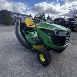 Riding Lawnmower,bagging And Trailer