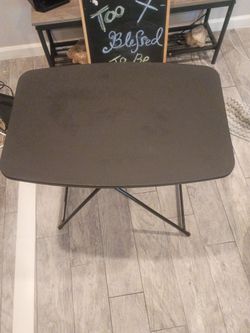 Mainstays 26" Black personal folding table