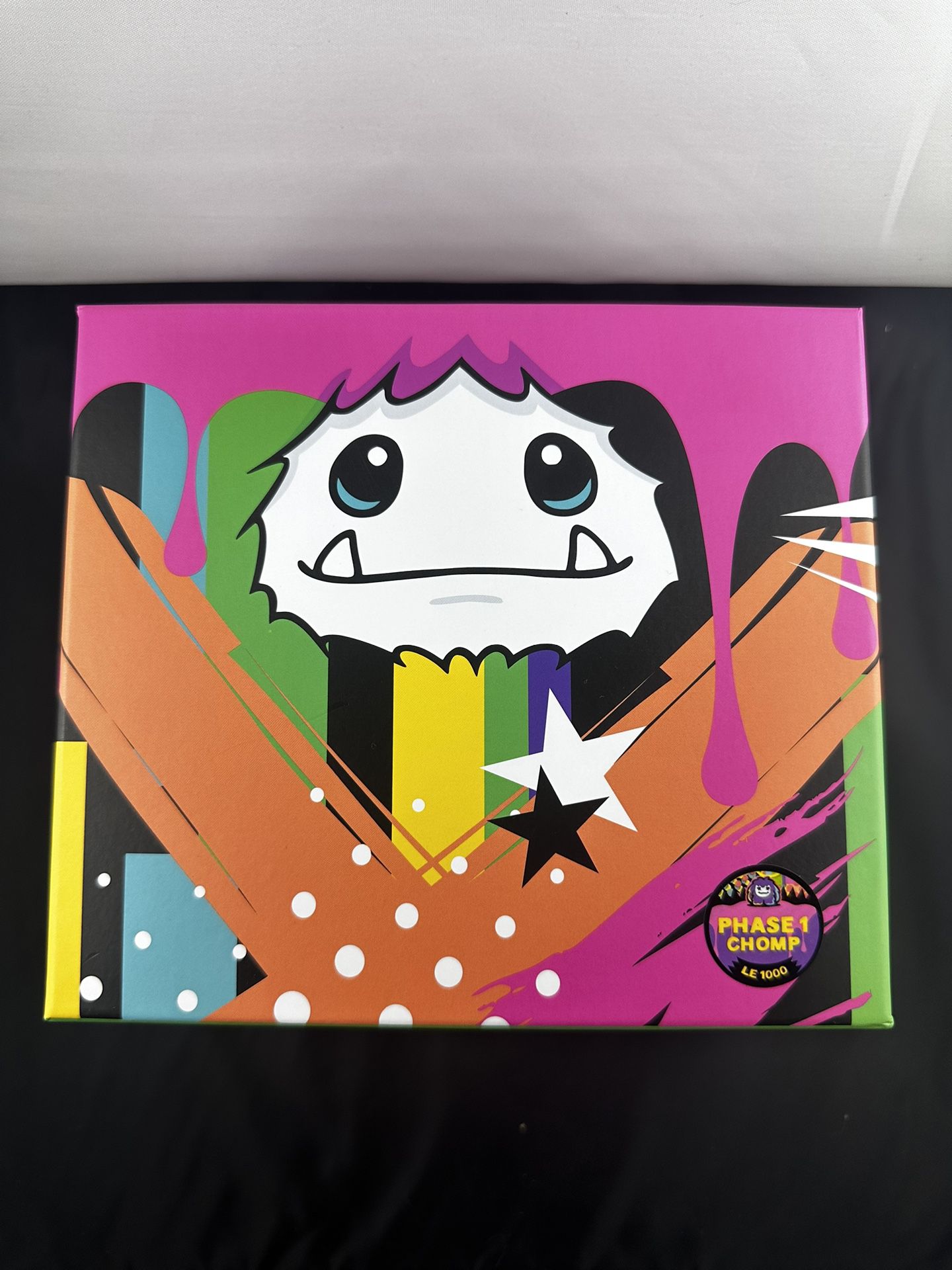 Abominable Toys Chomp Phase 1 By Sket One Limited Edition 1000 + Trading Card
