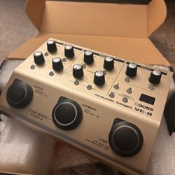 BOSS VE-8 Vocal and Acoustic Guitar Processor