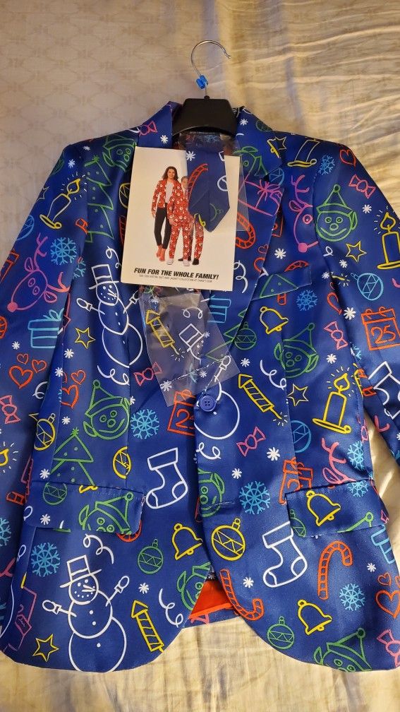 Boys Christmas Suit Large