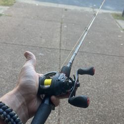 Nice Roxani Baitcaster/Daiwa 6’6” Rod Combo