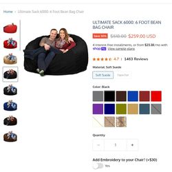 Bean Bag Chair Ultimate sack 