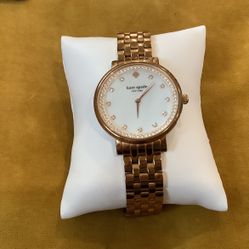 Kate Spade Mother Of Pearl/Gold Watch