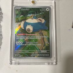 Snorlax Pokemon Card 
