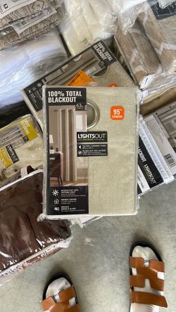 LightsOut 100% Blackout Curtain Panel 95"