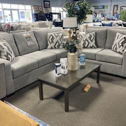 4TH OF JULY SALE🚨‼️ Grey Sofa Loveseat☑️🩶 $1,299