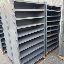 Metal Storage Shelves Shelf Inventory Warehouse Organizations 65” X 18” X 36”