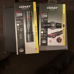 Coast High Lumen Flashlights