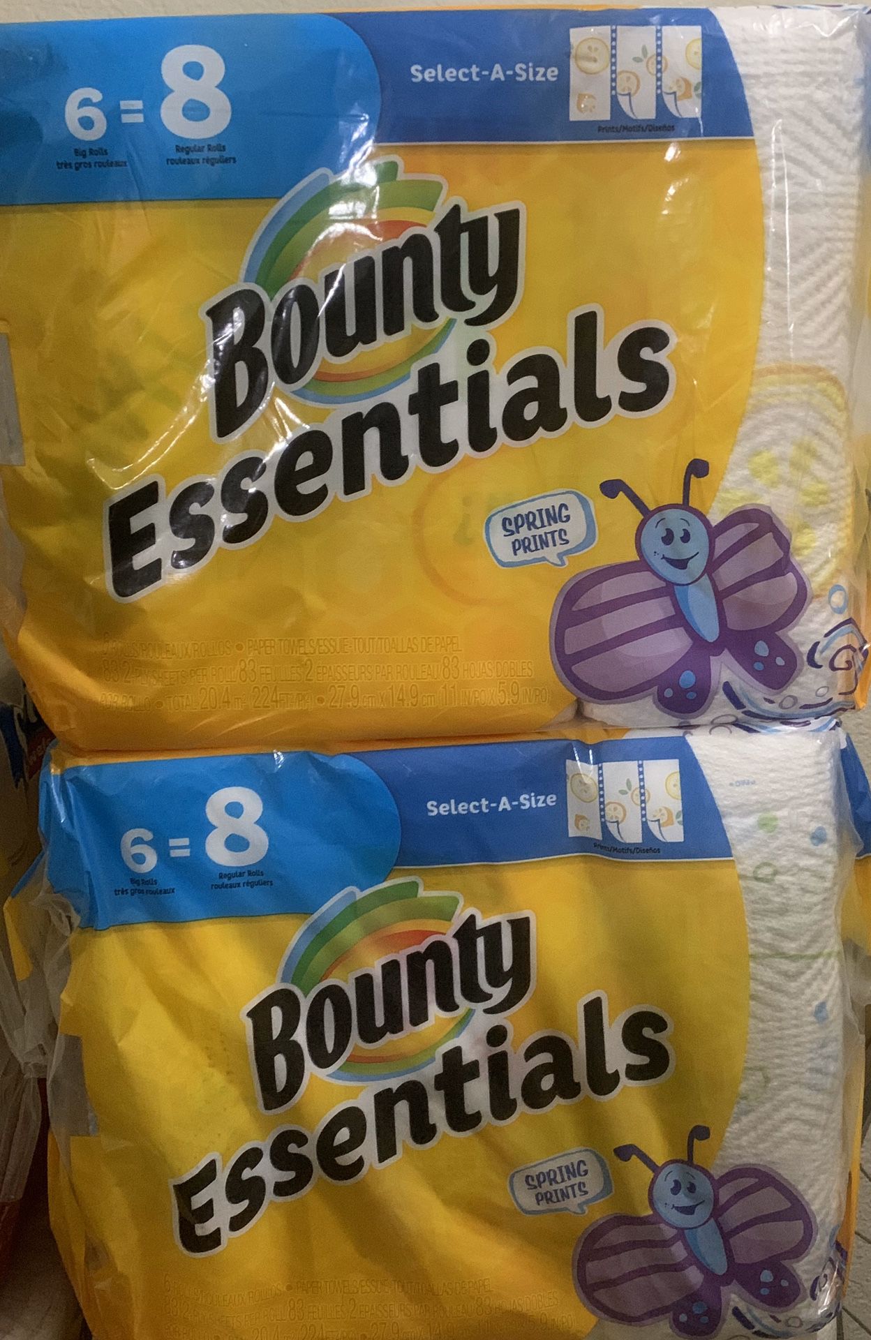 Bounty Essentials Paper Towels (PENDING PICK UP)