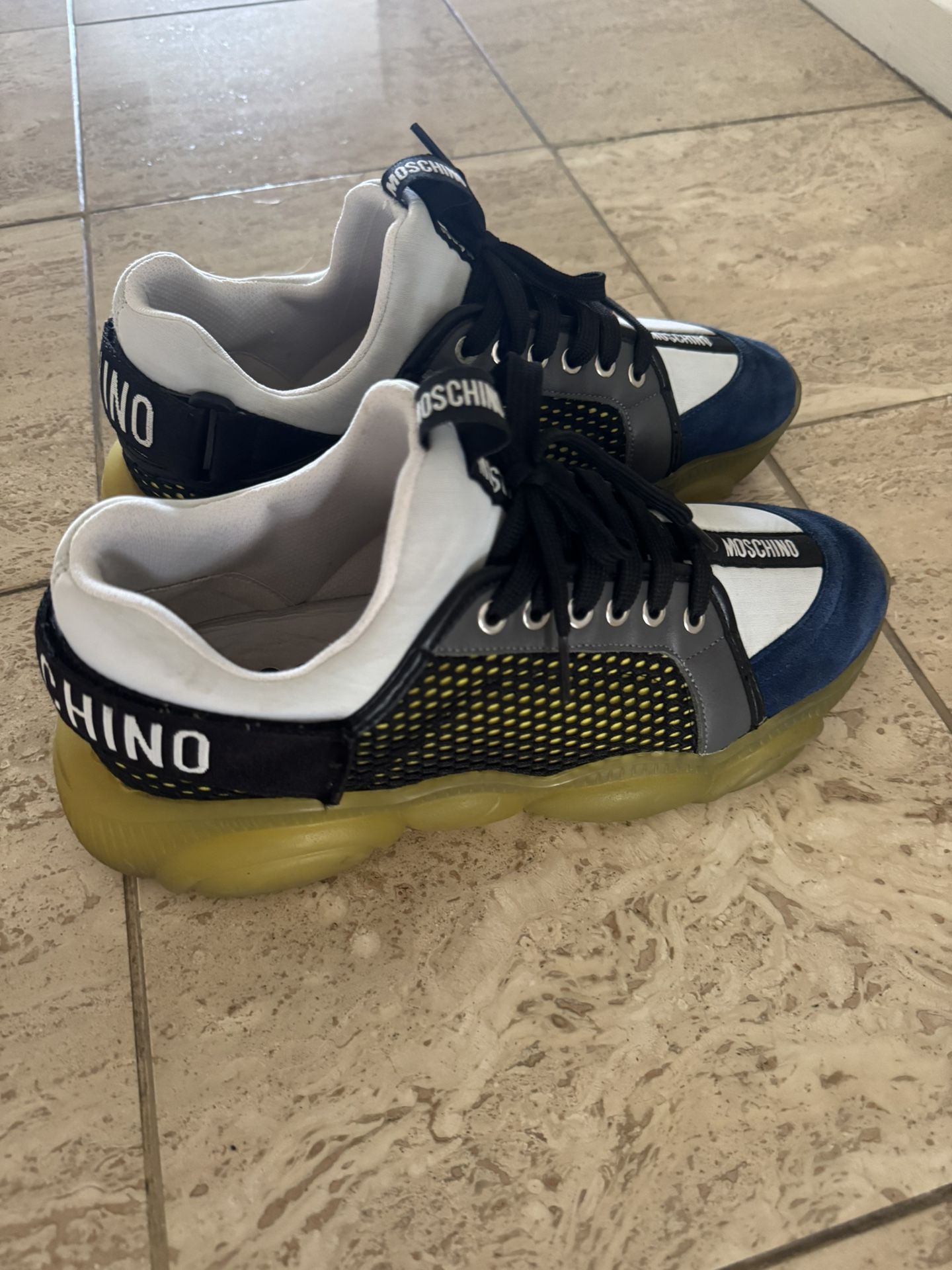 Moschino Teddy Sneakers Bubble Teddy Shoes Moschino Men's Mesh