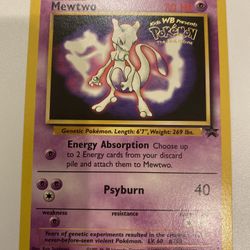 Pokemon - Mewtwo (3) - Wizards Black Star Promos