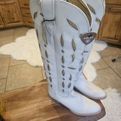 cowboy cowgirl boots shoes womens 10 Ariat