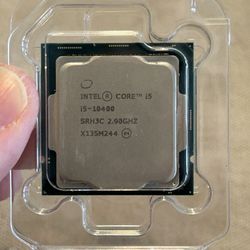 Intel® Core™ i5-10400 CPU, 12M Cache, 6 cores, 12 threads, up to 4.30GHz