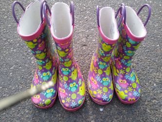 Western chief kids rain boots sz 11/12...13/1 ...$9 each