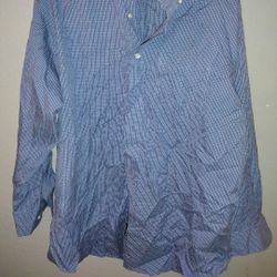 Shirt Jos. A bank men's button down shirt size 161/2-33 large