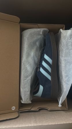 Adidas Navy Blue Suede Sneakers size men’s 9