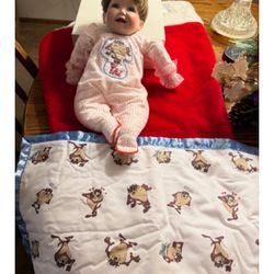 Taz Collectible Doll From The Ashton Drake Galleries 