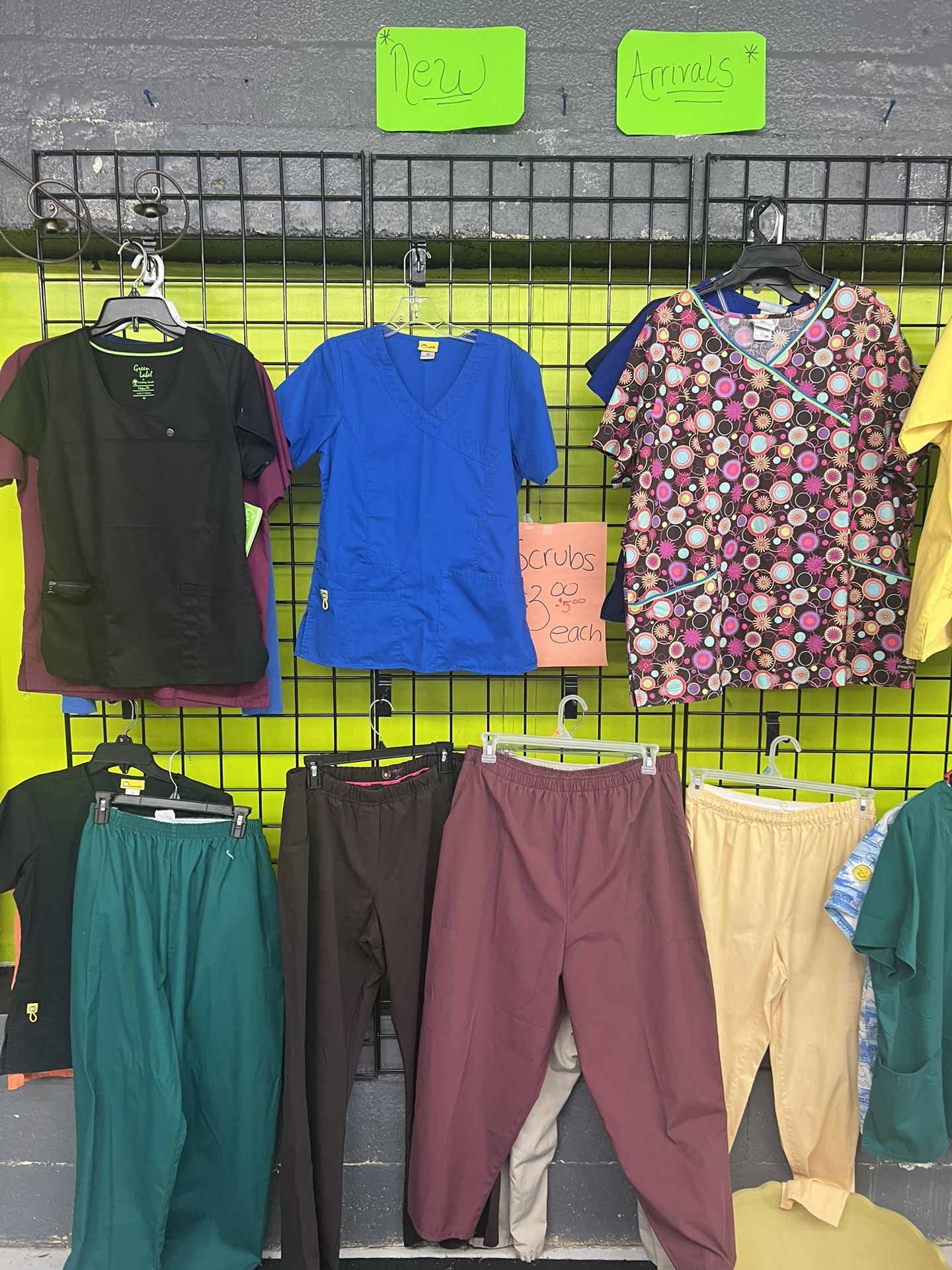 Scrubs $5 Each
