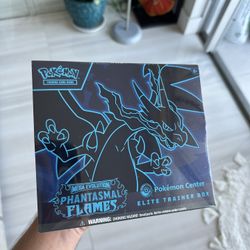 Pokemon TCG Phantasmal Flames Pokemon Center Elite Trainer Box Exclusive