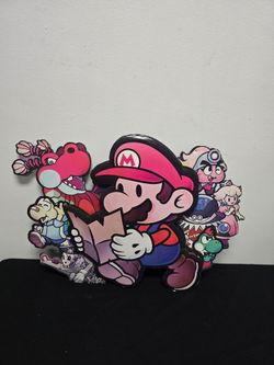 Paper Mario Nintendo Gamecube Display