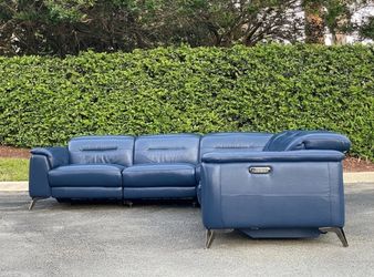 🛋️ Sectional Couch/Sofa - Recliners - Leather - Delivery Available 🚛