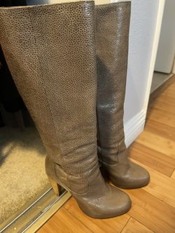 Knee High Leather Boots 
