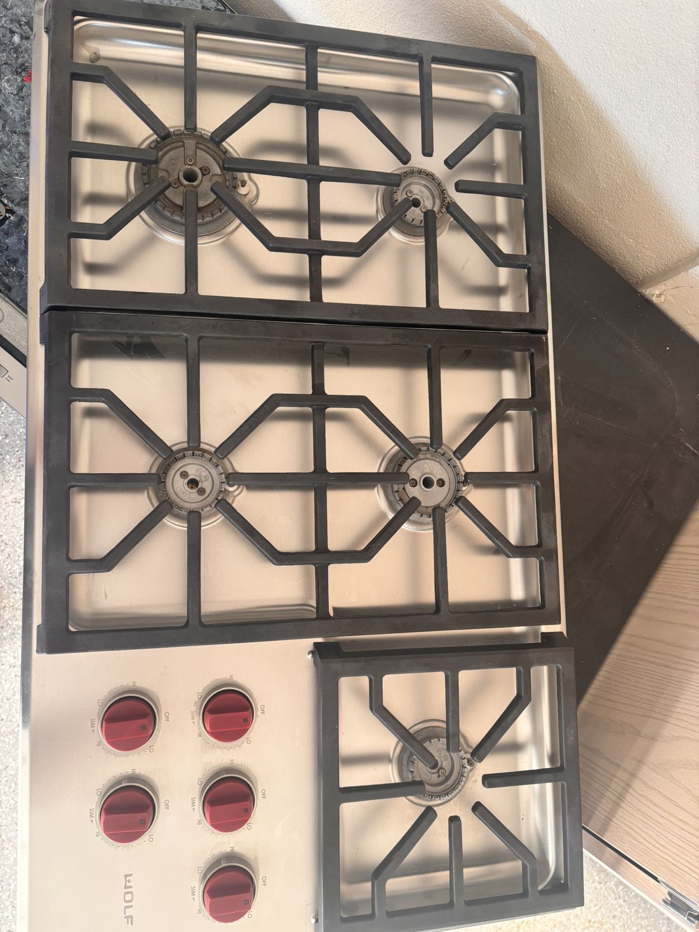 Wolf CG365PS 36” Cooktop