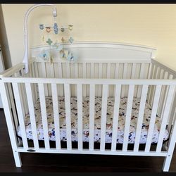 Baby Crib And Changing Table