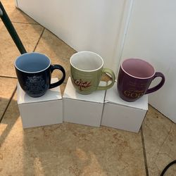 Three Coffee Mugs